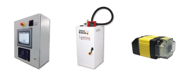 Laserax's options: HMI, Cabinet for laser sources and camera